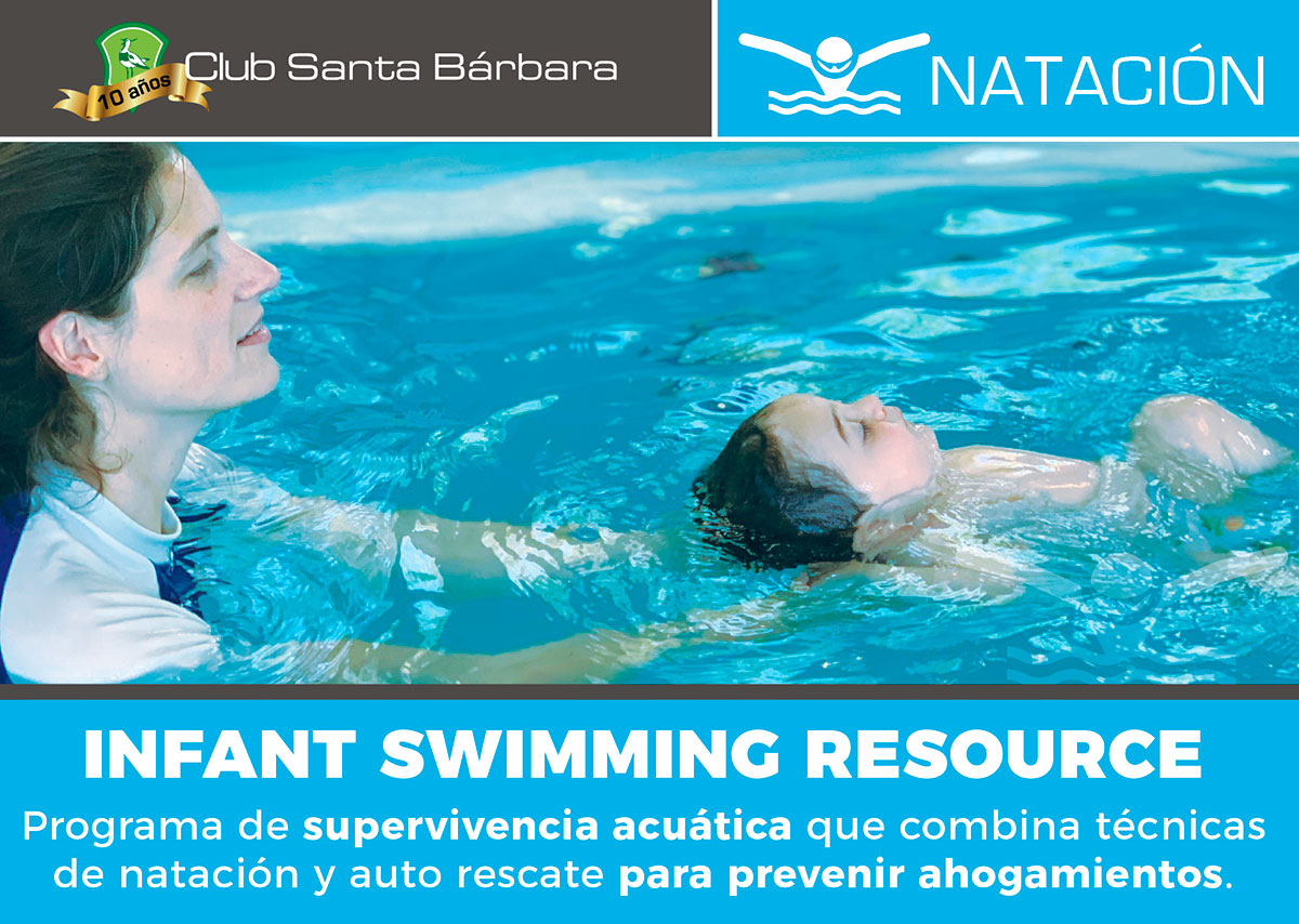 Club Santa Bárbara lanza programa de supervivencia acuática infantil