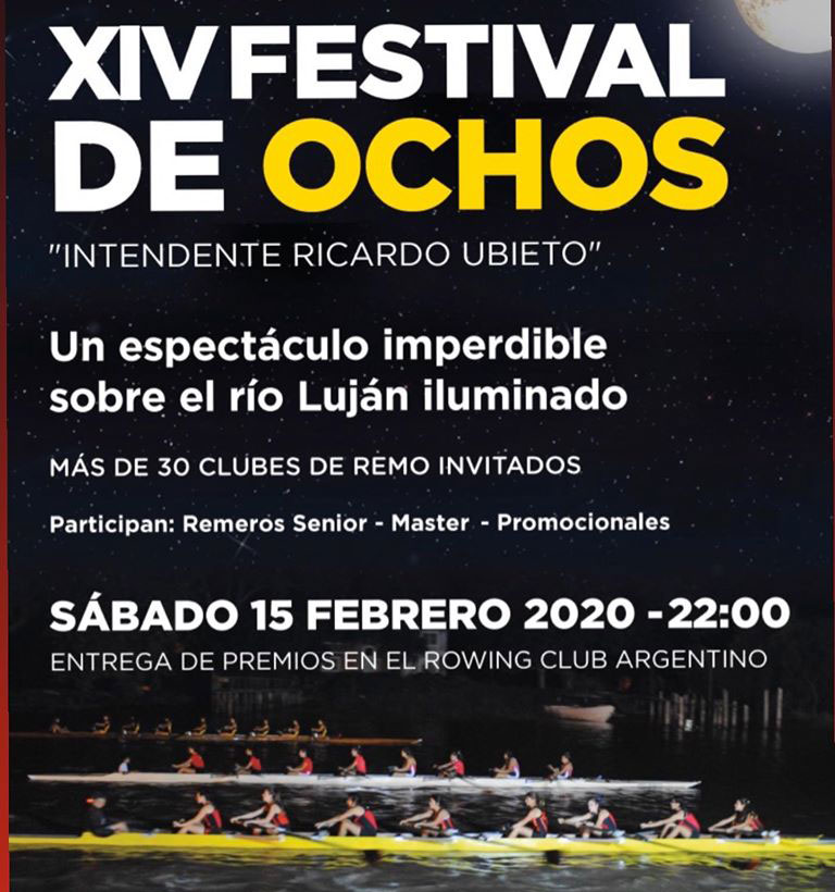 XIV edición del Festival de Ochos en el Rowing Club Argentino