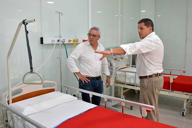 Hospital especializado y Centro de Aislamiento por Coronavirus en Tigre