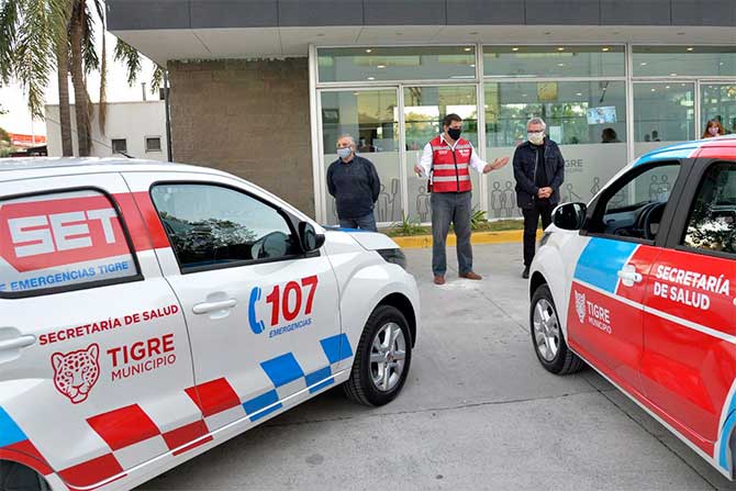 Nueevos móviles para el sistema de salud de Tigre