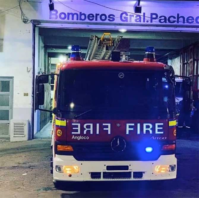 Bomberos de General Pacheco con coronavirus