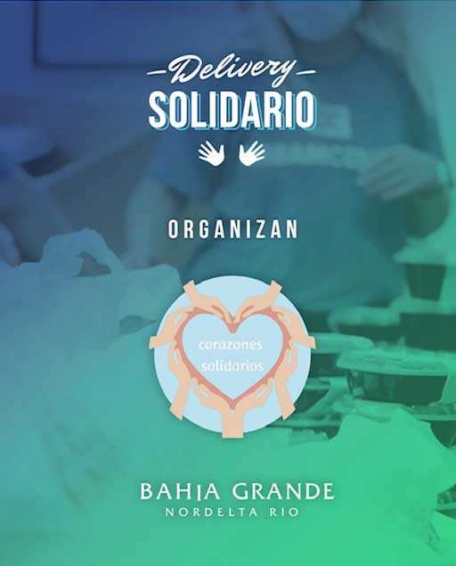 Delivery Solidario en Bahía Grande