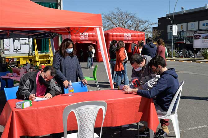 Exitosa campaña de donación en Nordelta