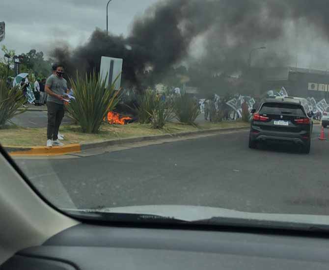 Nueva protesta de Jardineros