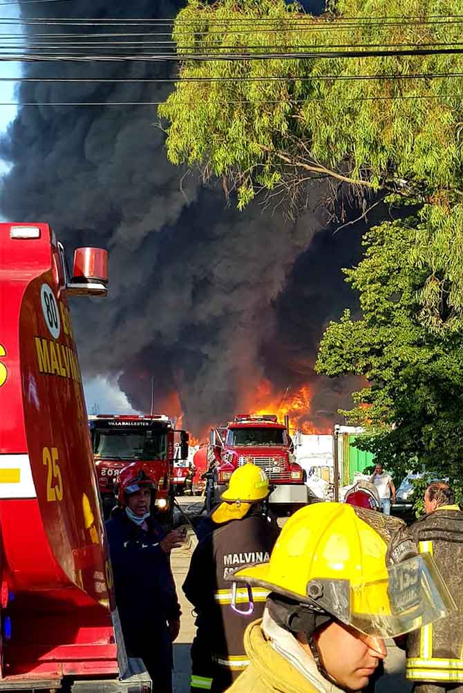 Incendio en Tigre