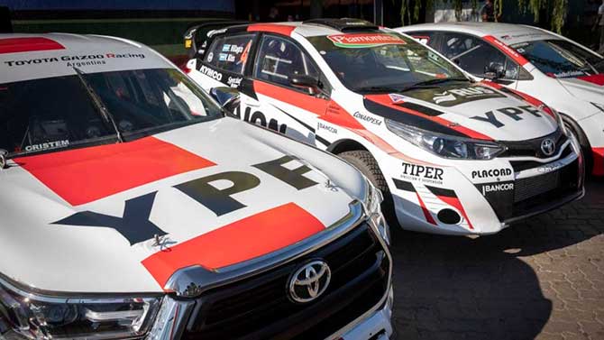 YPF presentó sus nuevos autos Súper TC2000 en Nordelta