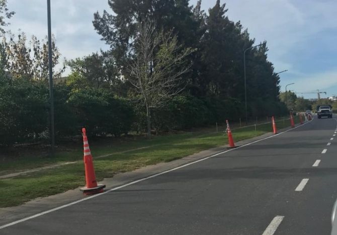 Arrancó la construcción del tercer tramo de la ciclovía en Nordelta