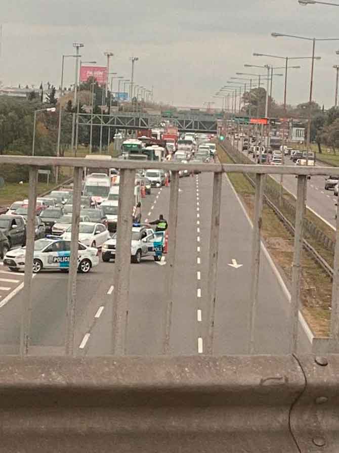 Accidente en Panamericana ramal Pilar