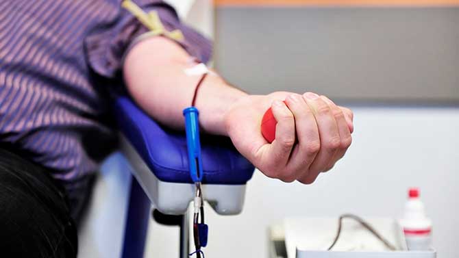 Donación de sangre en Tigre