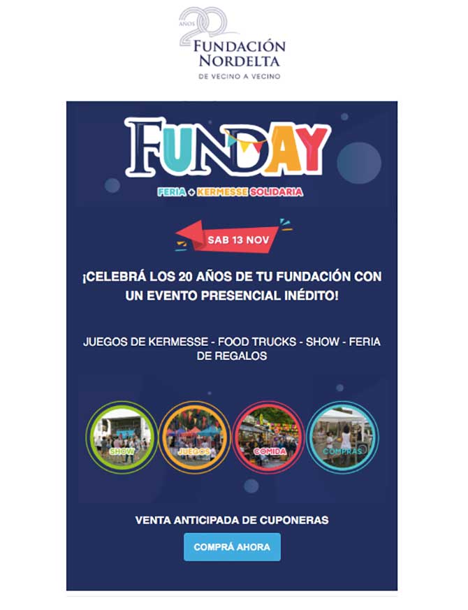 Fundación Nordelta realiza una Gran Feria  Kermesse