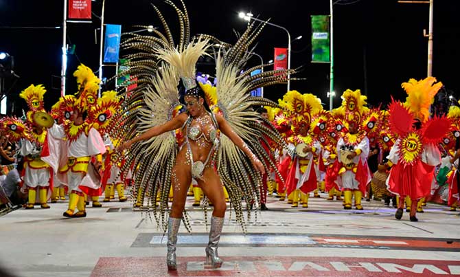 El carnaval se vive en Concordia