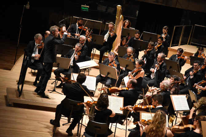 La Orquesta  Sinfónica Nacional en San Fernando 