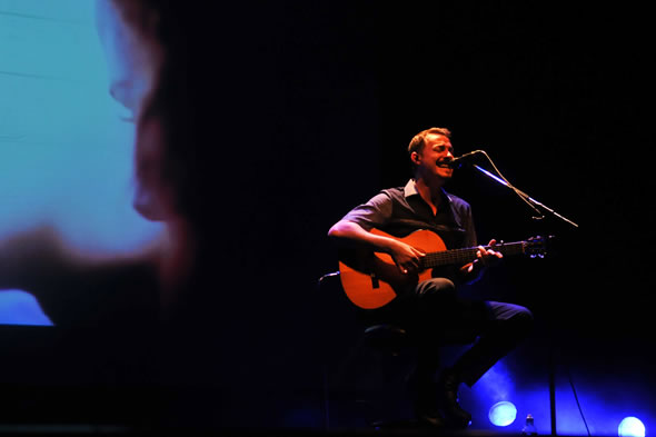 Pedro Aznar inició su nueva gira en Tigre