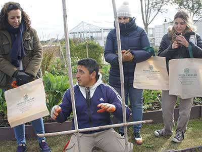 Vivir la huerta como un concepto circular