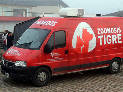 El móvil Zoonosis Tigre continúa su recorrido