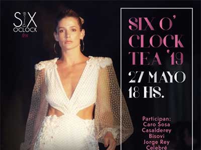 Lanzamiento Six O´Clock Tea