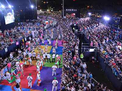 Más de cien mil personas vivieron los Carnavales del Río en Tigre