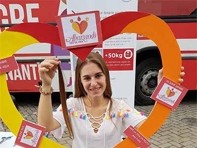 Sábado solidario en Nordelta: una nueva campaña de donación de sangre y mechones de pelo