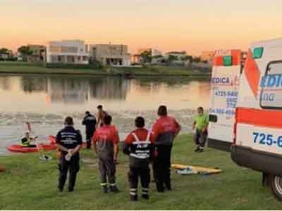 joven desaparecido en lagos de puertos de escobar