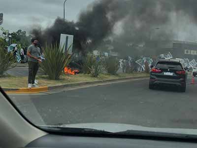 Nueva protesta de Jardineros en Nordelta