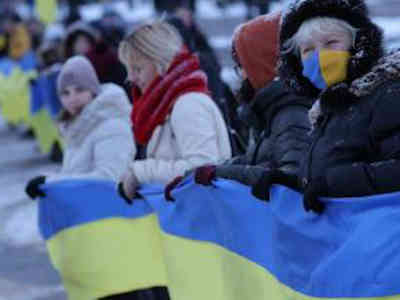 Campaña solidaria en Nordelta para Ucrania