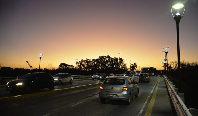 El puente Guazú Nambí arreglado en tiempo record