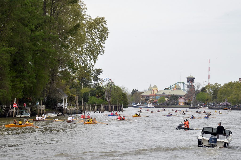 Fiesta del remo en Tigre