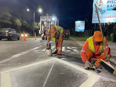 Mantenimiento dell camino Bancalari-Benavídez