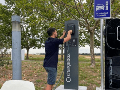 Más cargadores para autos eléctricos en Nordelta