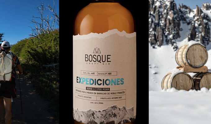 “EXPEDICIONES”, un gin reposado en barricas ubicadas sobre la cordillera de los Andes