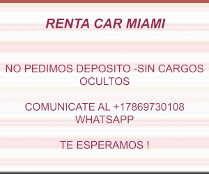 Renta Car Miami