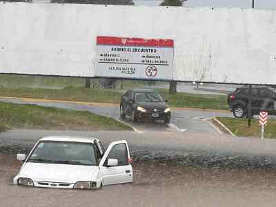 Postales de la lluvia en en Tigre