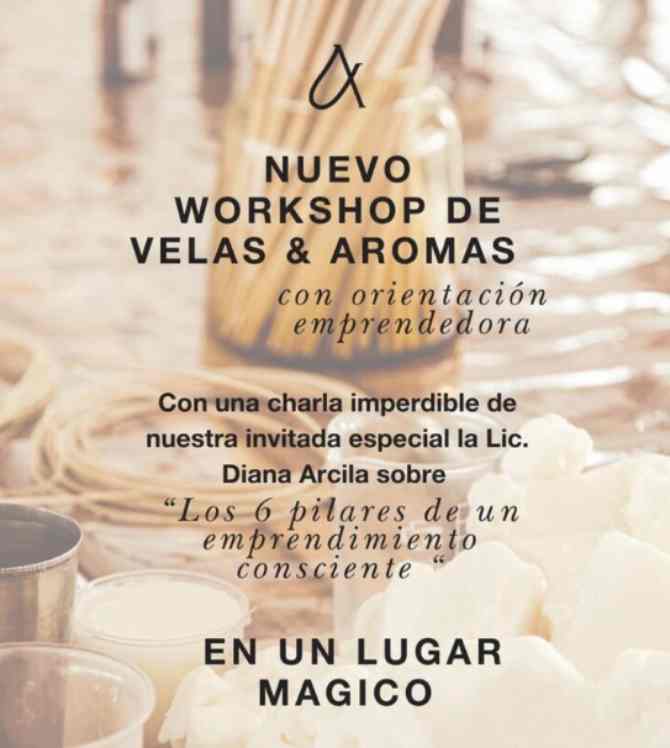 Workshop de velas y aromas