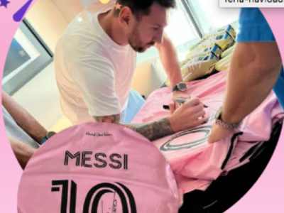 sorteo una camiseta autografiada por Messi