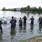 Entrenamiento de aguas abiertas y triatlón en Nordelta