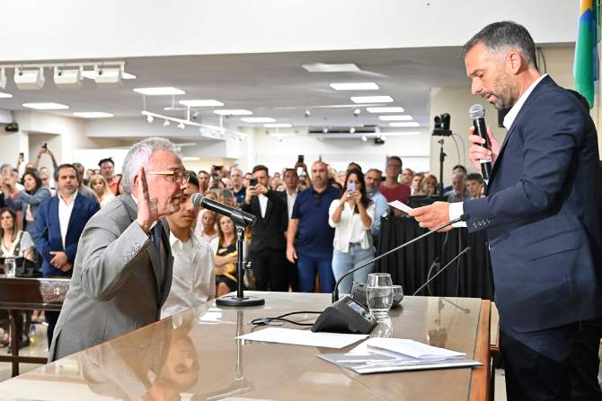 Julio Zamora arrancó su tercer mandato 