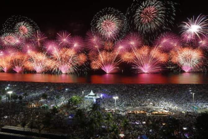 Como se festeja año nuevo en Río de Janeiro