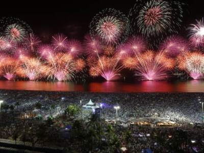 Como se festeja año nuevo en Río de Janeiro