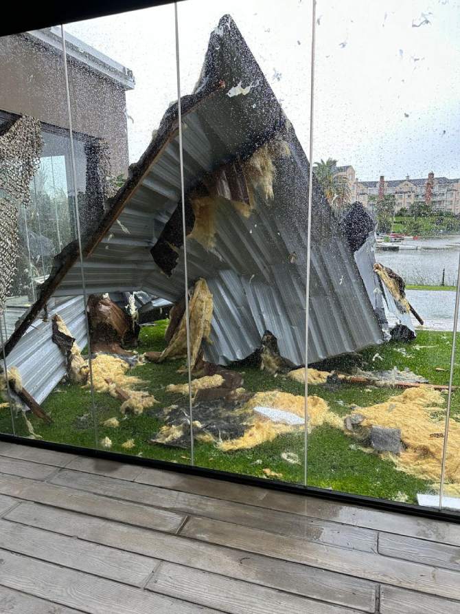 El después del temporal en Tigre