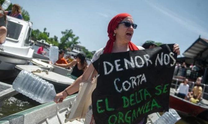 Sigue la crisis eléctrica en las islas del delta, Tigre