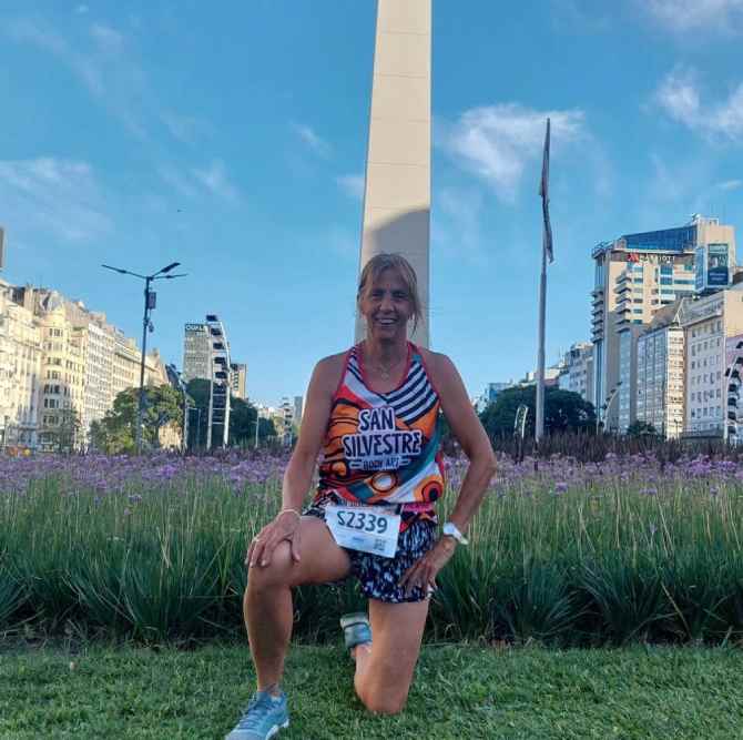 Alejandra Bodmer, vecina que participa de los juegos Olímpicos