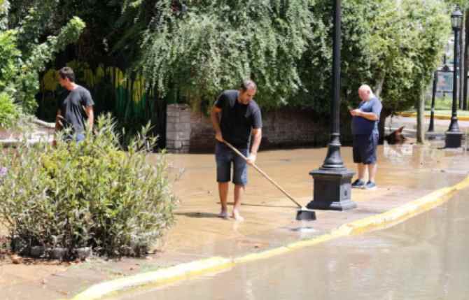 Lo que fue la crecida del río en Tigre