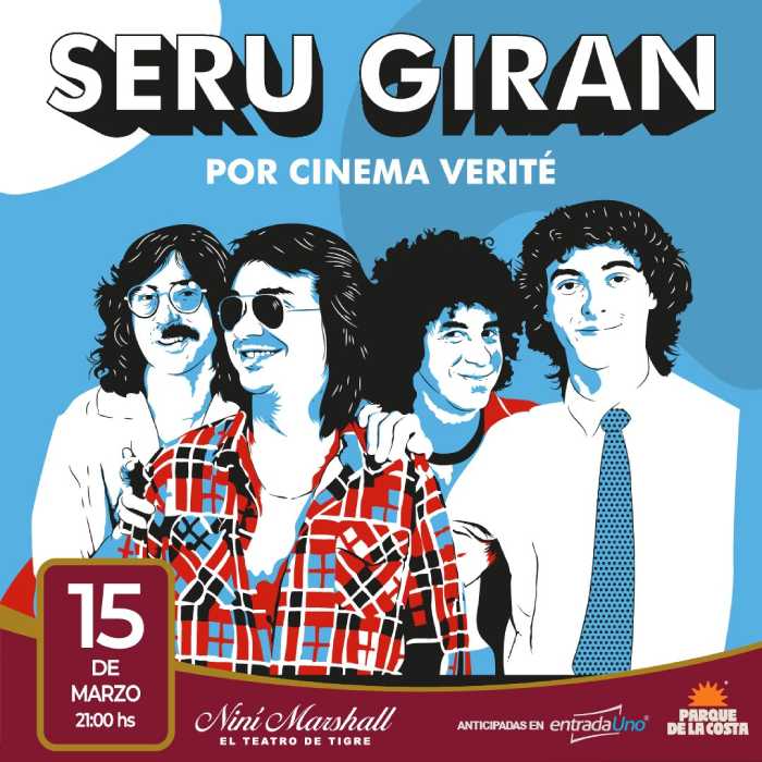 Serú Girán teatro Niní Marshall