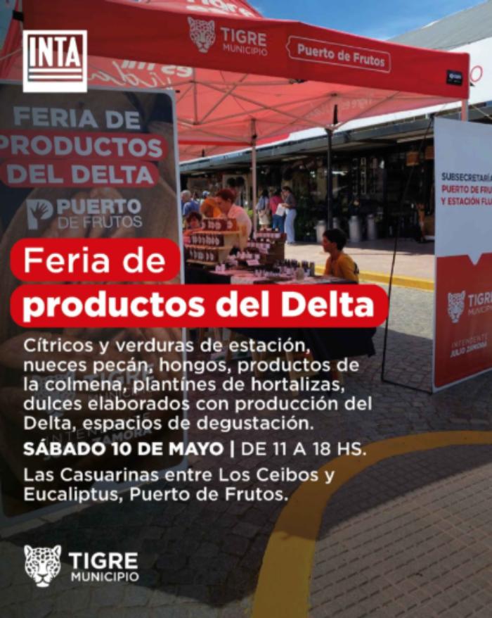 Feria de Productos del Delta en el Puertos de Frutos