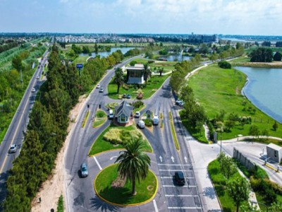 Nueva rotonda en YPF y Talar del Lago y cambios en acceso a Nordelta