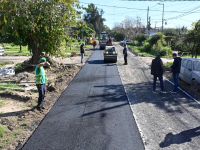 Plan de pavimentación en Tigre