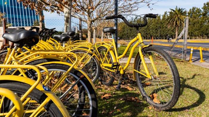 Crece el uso de bicicletas compartidas en Nordelta