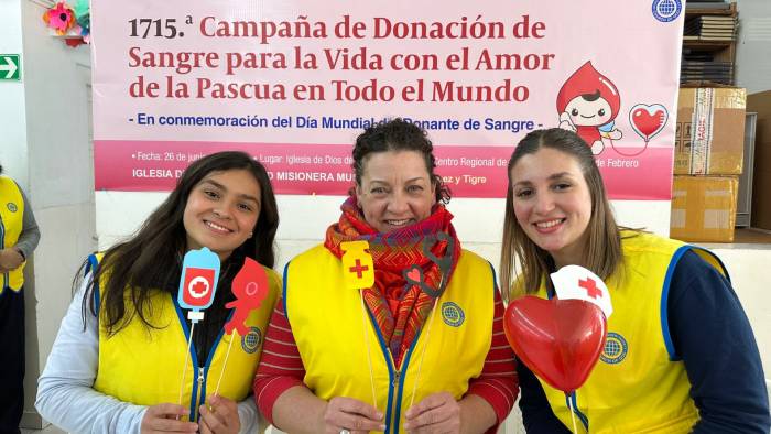 Donación de sangre en Tigre