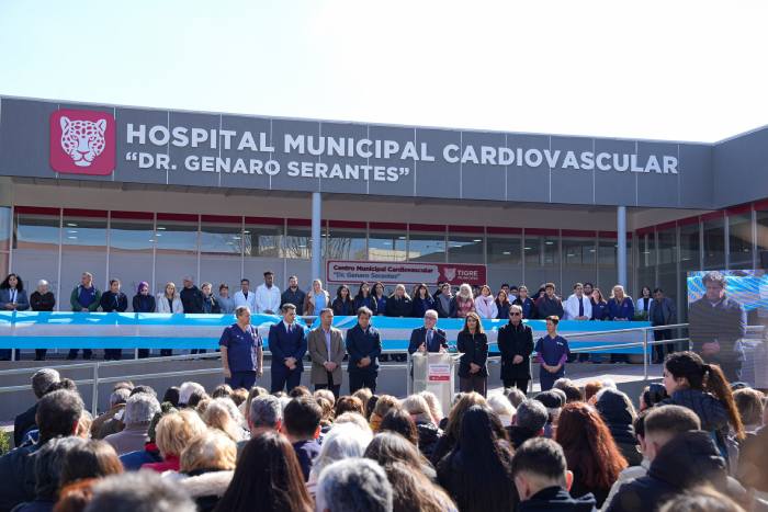 Nuevo Hospital Municipal de medicina Cardiovascular en Tigre centro