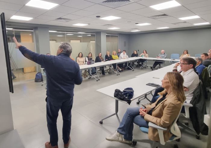 Encuentro sobre seguridad en los barrios de Bancalari